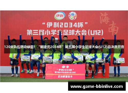 120支队伍燃动绿茵！“新建元2034杯”第五届小学生足球大会(U12)总决赛开赛